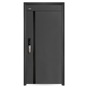 神将甲级4级家用防盗门入户门人脸锁发泡填充进户门安全门高明泰