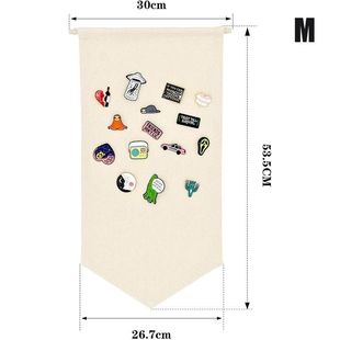徽章展示框勋章墙挂布收纳布上墙其他胸针襟章奖章吧唧展示布pin