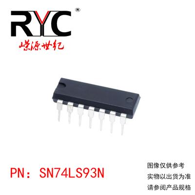 SN74LS93N DIP-14 TI德州原装正品集成电路IC 逻辑-计数器 除法器
