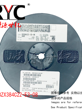 BZX384C22-E3-08 SOD-323-2 VISHAY 原装 稳压二极管 22V 0.2W 5%