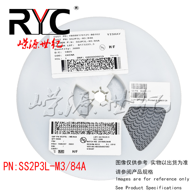 SS2P3L-M3/84A DO-220AA VISHAY原装 肖特基二极管与整流器30V 2A