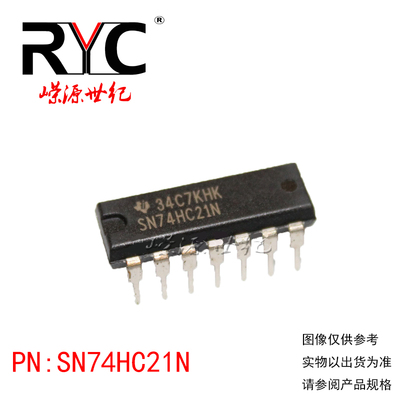 SN74HC21N DIP-14 TI德州 进口原装正品 逻辑 - 栅极和逆变器