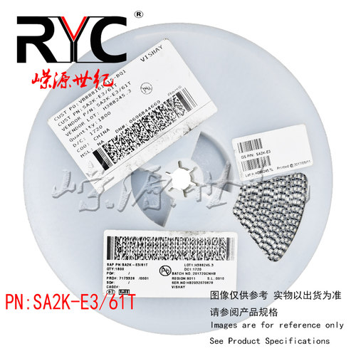 SA2K-E3/61T DO-214AC-2 VISHAY原装 整流器800Volt 2.0Amp 55Amp