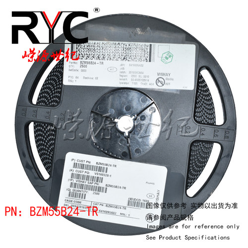 BZM55B24-TR MicroMELF-2 Vishay原装 稳压二极管 24V 500 mW 5%