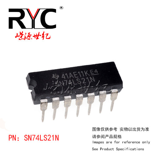 SN74LS21N DIP-14 TI德州原装正品 集成电路IC 逻辑-栅极和逆变器
