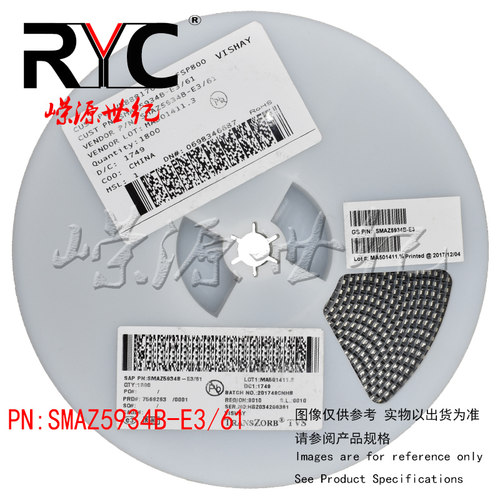 SMAZ5934B-E3/61 DO-214AC-2 VISHAY原装 稳压二极管24V 500mW 5%