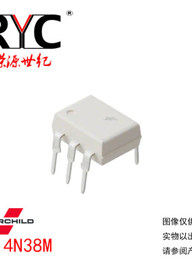4N38M DIP-6 FAIRCHILD原装正品现货 直插 晶体管输出光电耦合器
