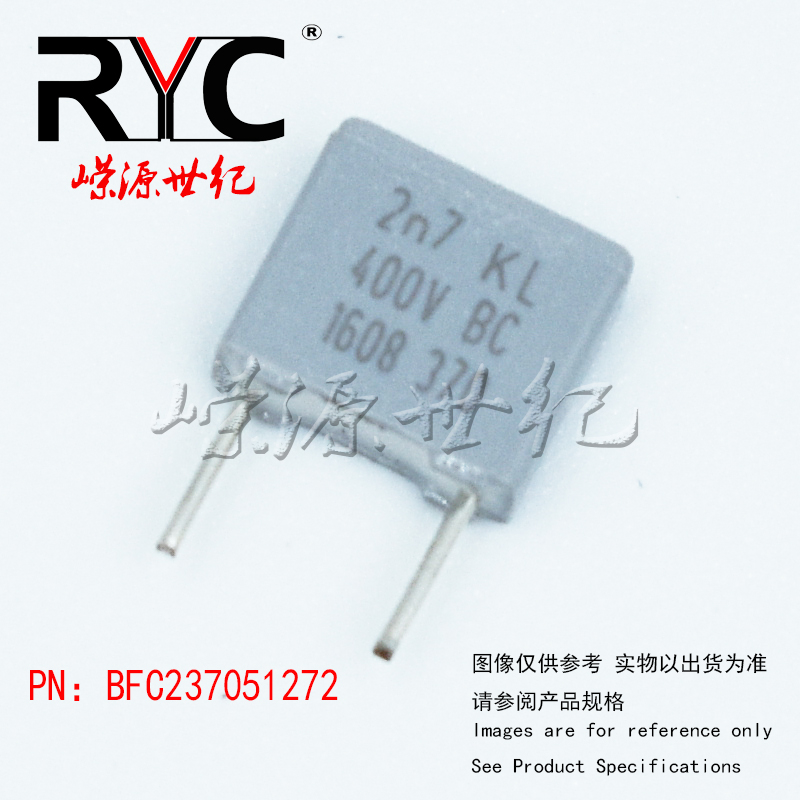 BFC237051272 MKT370 VISHAY薄膜电容器.0027uF 10% 400volts-封面