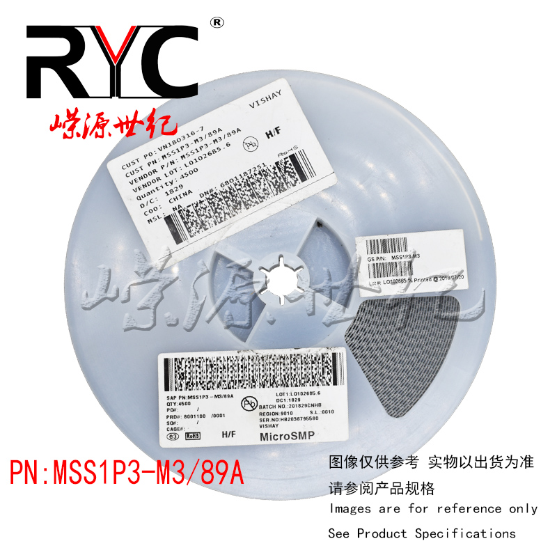 MSS1P3-M3/89A DO-219AD-2 VISHAY 肖特基二极管与整流器1.0A 30V