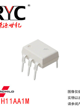 H11AA1M DIP-6 FAIRCHILD 正品现货原装 晶体管输出光电耦合器