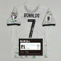 Away Player - #7 Cristiano Ronaldo Signature + Ic