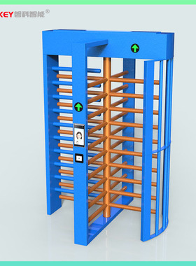 工地不锈钢全高旋转闸门闸机人脸显示进出屏记录考勤住建局应急门