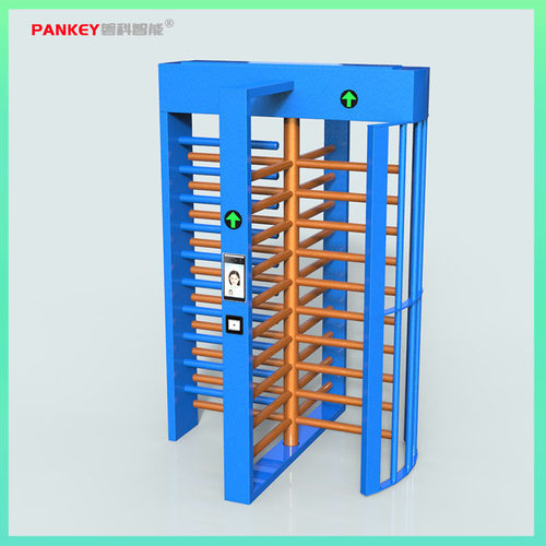 工地不锈钢全高旋转闸门闸机人脸显示进出屏记录考勤住建局应急门