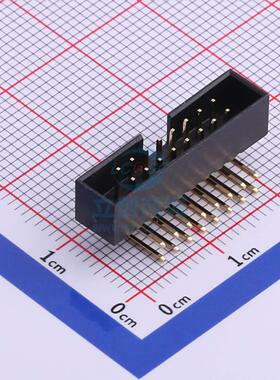 IDC连接器(牛角/简牛) 3111-16RG0BK00T1 弯插,P=2mm Wcon(维峰电