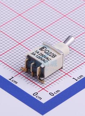 钮子开关 2BS1T2A1MTQES SMD Dailywell(德利威)