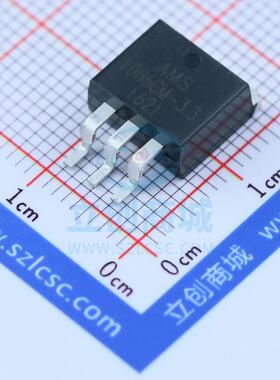 线性稳压器(LDO) AMS1086CM-3.3 TO-263-3 AMS