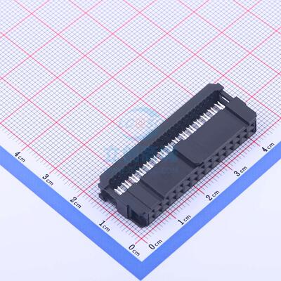 IDC连接器(牛角/简牛) 1658621-7 P=2.54mm TE Connectivity(美国