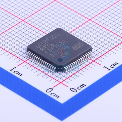 单片机(MCU/MPU/SOC) GD32F101RBT6 LQFP-64_10x10x05P GigaDevic