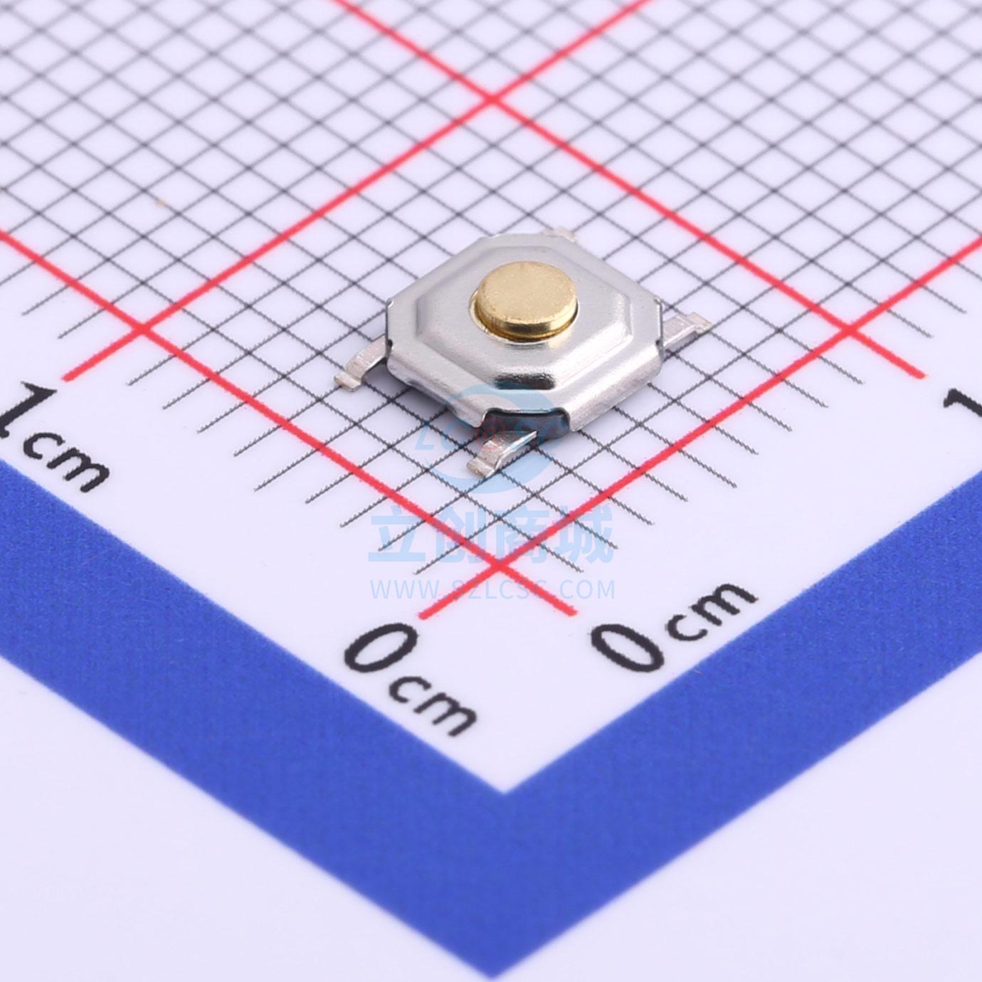 轻触开关 TS-1076S-A2B2 SMD Yuandi(元迪)