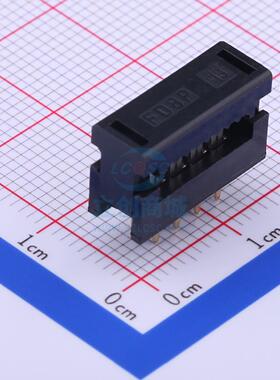 IDC连接器(牛角/简牛) MTFD10-08B1 P=2.54mm MINTRON(明硕)