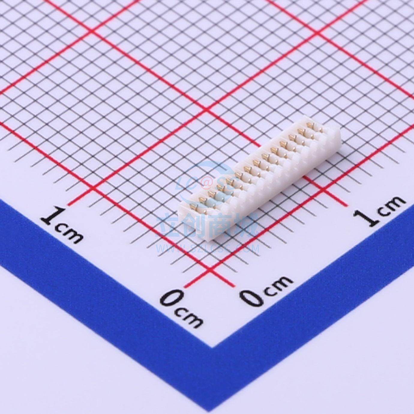 IDC连接器(牛角/简牛) X0800HI-14-N0HF P=0.8mm XKB Connectivit