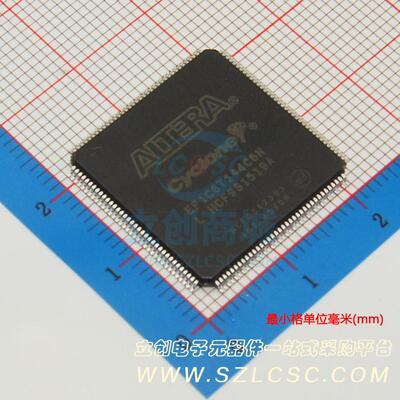 可编程逻辑器件(CPLD/FPGA) EP1C6T144C8N TQFP-144_20x20x05P In