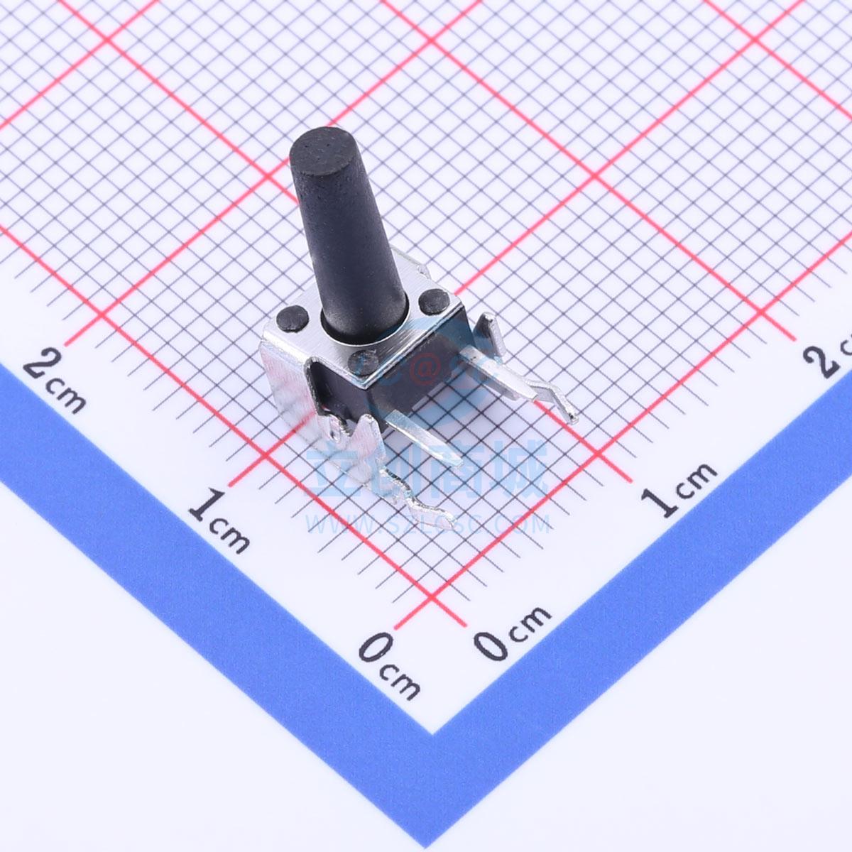 轻触开关 TS-1093C-A165B2-D1 插件 Yuandi(元迪)