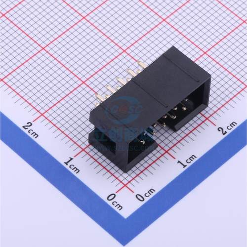 IDC连接器(牛角/简牛) BH-00119 直插,P=2.54mm Liansheng(连盛)