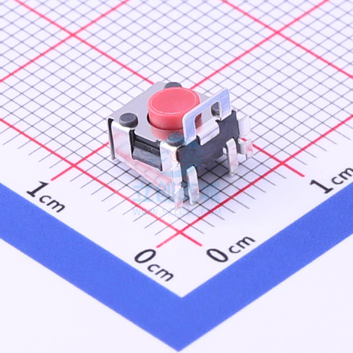 轻触开关 TA3-6R3K-V-T/R SMD 圜达
