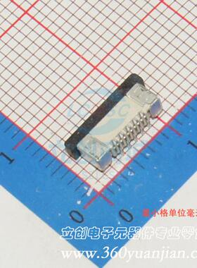 FFC/FPC连接器 0.5-10P立贴带锁 SMD,P=0.5mm BOOMELE(博穆精密)