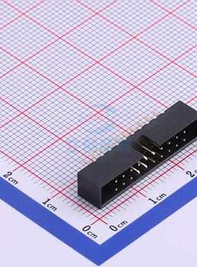 IDC连接器(牛角/简牛) 3111-20SG0BK00T1 直插,P=2mm Wcon(维峰电