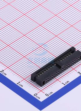 IDC连接器(牛角/简牛) 5232-34UPS0BW01 P=1.27mm Wcon(维峰电子)