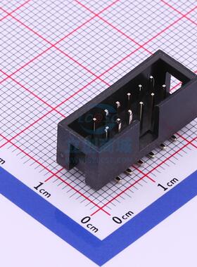 IDC连接器(牛角/简牛) 321012MG0ABK00A01 SMD,P=2.54mm JILN(锦