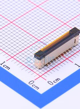 FFC/FPC连接器 F0500WV-S-20PNLNG1G00L SMD,P=0.5mm HR(灿达)
