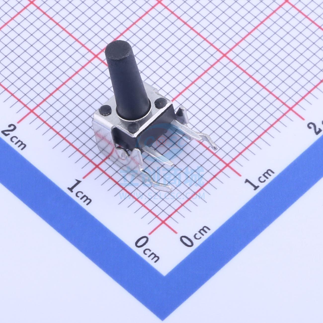 轻触开关 TS-1093C-A16B3-D1 插件 Yuandi(元迪)