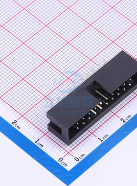 IDC连接器(牛角/简牛) X9555WV-2x10-6TV01 直插,P=2.54mm XKB Co