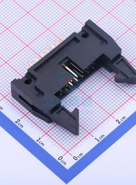 IDC连接器(牛角/简牛) 3210-14SG0BLA1 直插,P=2.54mm Wcon(维峰
