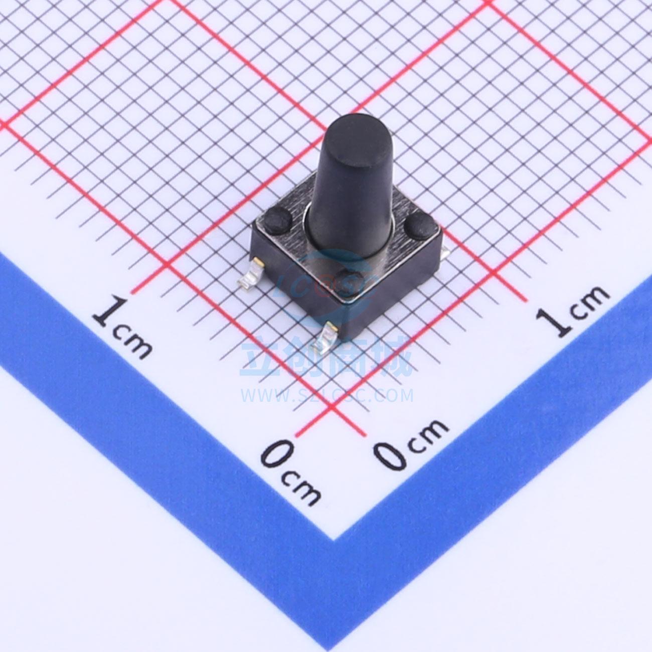轻触开关 GT-TC089C-H100-L1 SMD G-Switch(品赞)