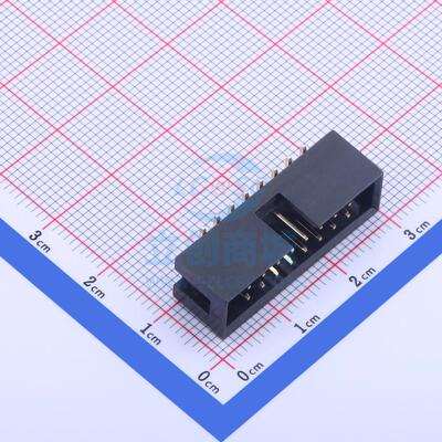 IDC连接器(牛角/简牛) BH-00098 SMD,P=2.54mm Liansheng(连盛)