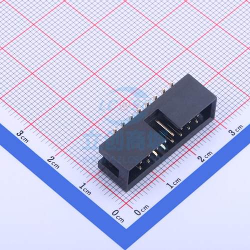 IDC连接器(牛角/简牛) BH-00098 SMD,P=2.54mm Liansheng(连盛)