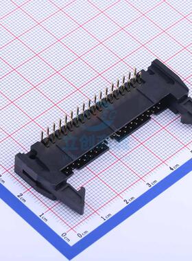 IDC连接器(牛角/简牛) 3210-34RG0BLA1 弯插,P=2.54mm Wcon(维峰