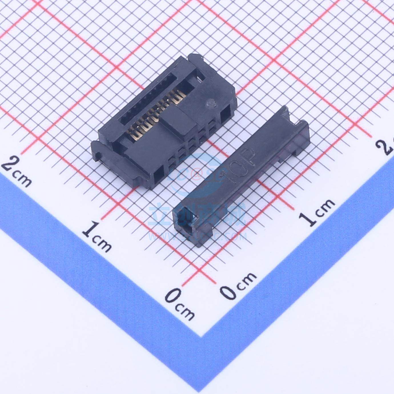 IDC连接器(牛角/简牛) X1270H2-2x05-PTV01 P=1.27mm XKB Connect