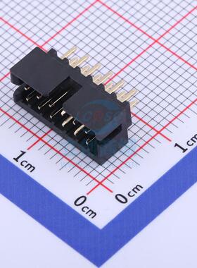 IDC连接器(牛角/简牛) 3121A-12SG0BK00T1 直插,P=2mm Wcon(维峰