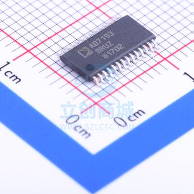 模数转换芯片ADC AD7193BRUZ-REEL TSSOP-28 ADI(亚德诺)/LINEAR