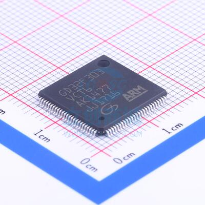 单片机(MCU/MPU/SOC) GD32F303VCT6 LQFP-100_14x14x05P GigaDevi