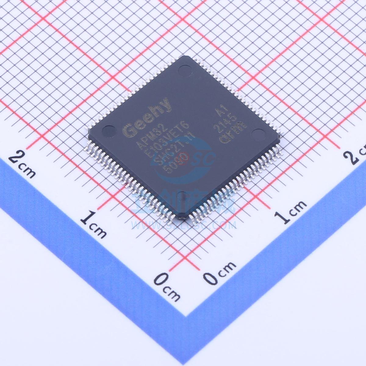 单片机(MCU/MPU/SOC) APM32E103VET6 LQFP-100 Geehy(珠海极海)