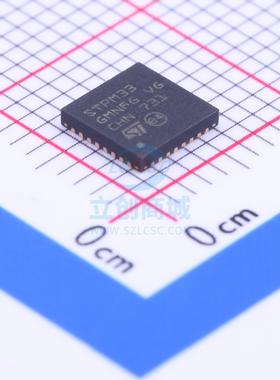 电能计量芯片 STPM33TR QFN-32L ST(意法半导体)