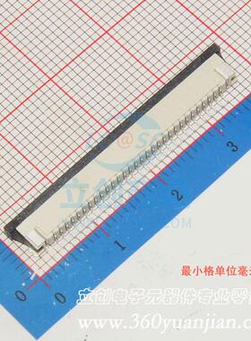 FFC/FPC连接器 1.0-30P下接 SMD,P=1mm BOOMELE(博穆精密)