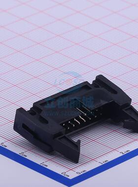 IDC连接器(牛角/简牛) 2.54-2*8P弯牛角 弯插,P=2.54mm BOOMELE(