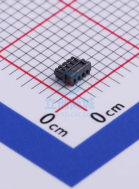 IDC连接器(牛角/简牛) M0611HI-04-GB P=0.6mm XFCN(兴飞)